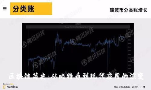区块链简史：从比特币到现代应用的演变
